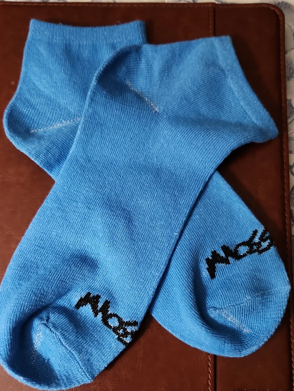 NWOT ankle socks, light royal  blue, Mossimo